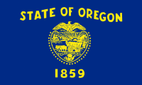 Oregon state flag. Search for reverse mortgage lenders and counselors in Oregon.